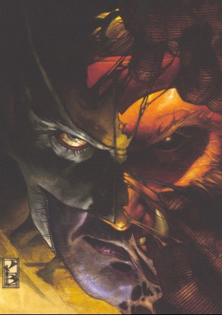 Serigrafia Wolverine and Sabretooth di Simone Bianchi