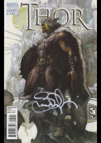 THOR FOR ASGARD 5 (2010) FIRMATO di Simone Bianchi