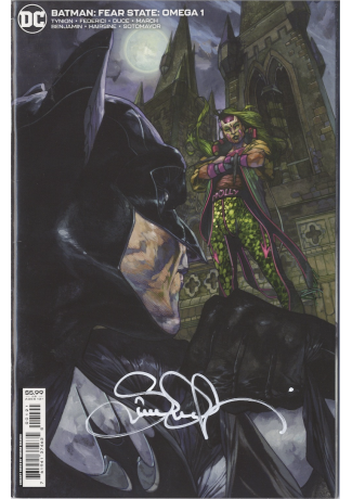 BATMAN "FEAR STATE: OMEGA 1" FIRMATO di Simone Bianchi