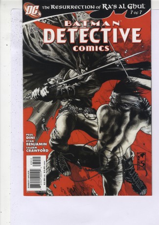 batman detective comics 839 di Simone Bianchi