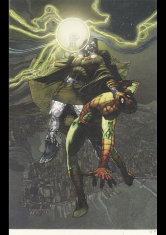 DOOM VS SPIDER-MAN di Simone Bianchi